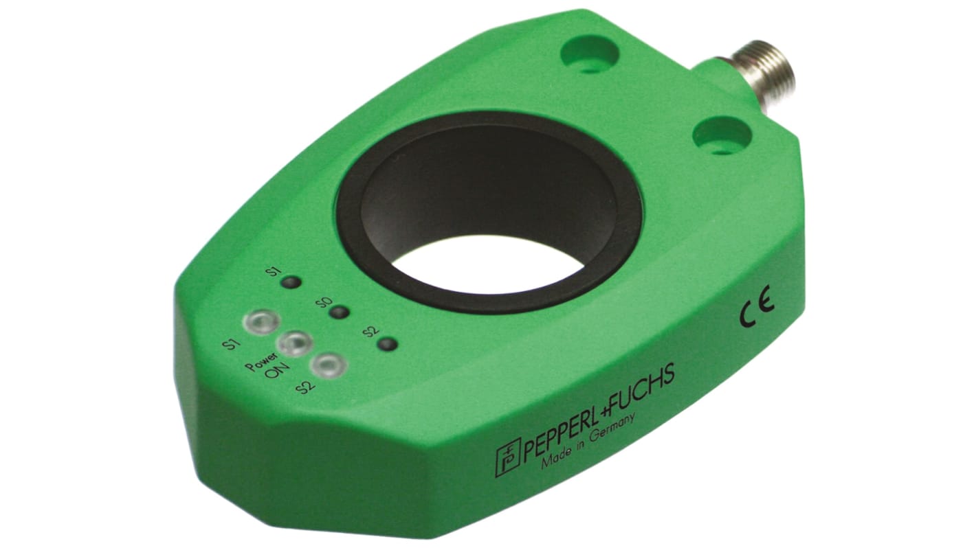 Sensor de proximidad Pepperl + Fuchs, alcance 30 mm, salida Analógico, PNP, 18 → 30 V dc, IP67