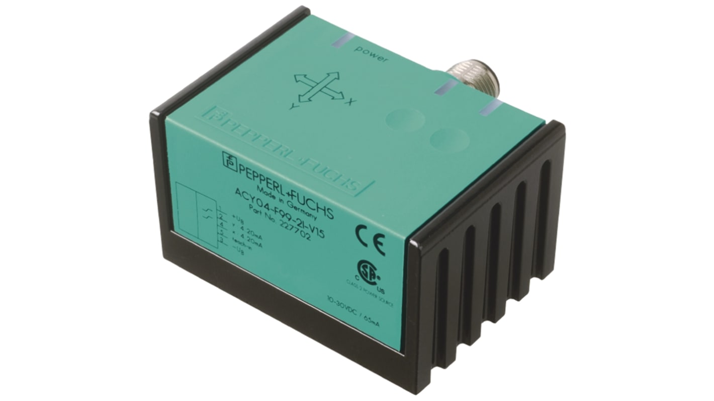 Pepperl + Fuchs, 10 → 30 V 直流, M12连接器终端, IP68, IP69K防护等级