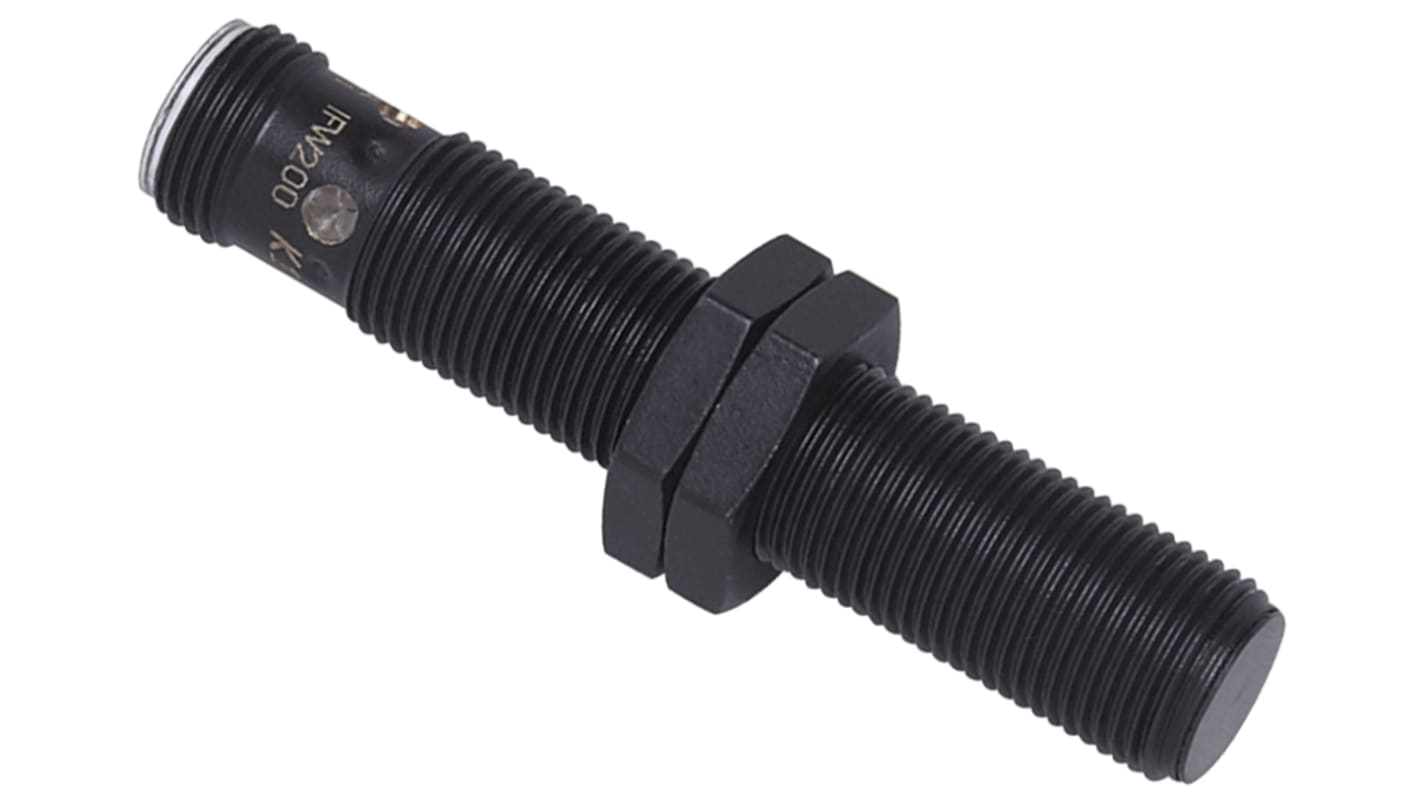 Rs-Online Sensore di prossimità Cilindro filettato ifm electronic M12 rilevamento 3 mm 10 → 30 V c.c