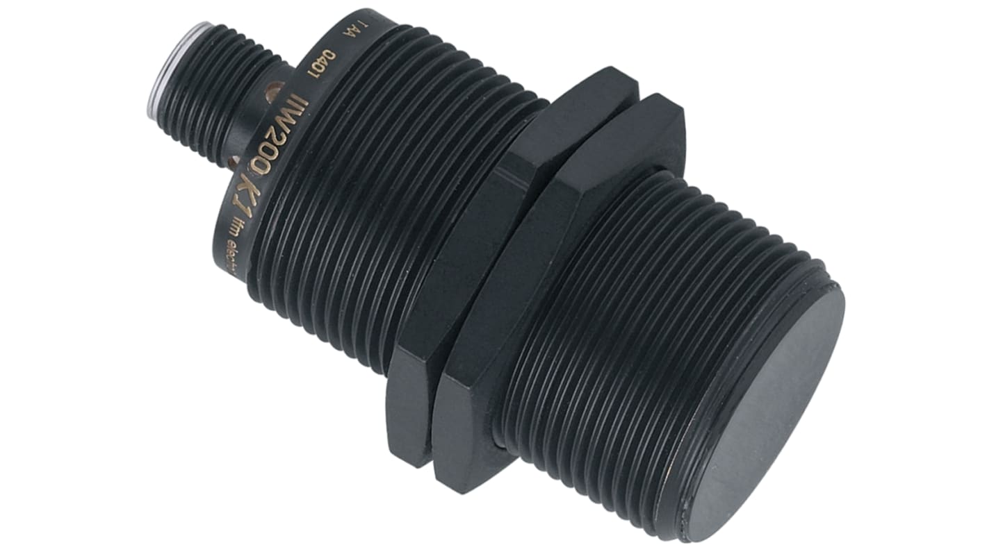 Rs-Online Sensore di prossimità Cilindro filettato ifm electronic M30 rilevamento 10 mm 10 → 30 V c.c