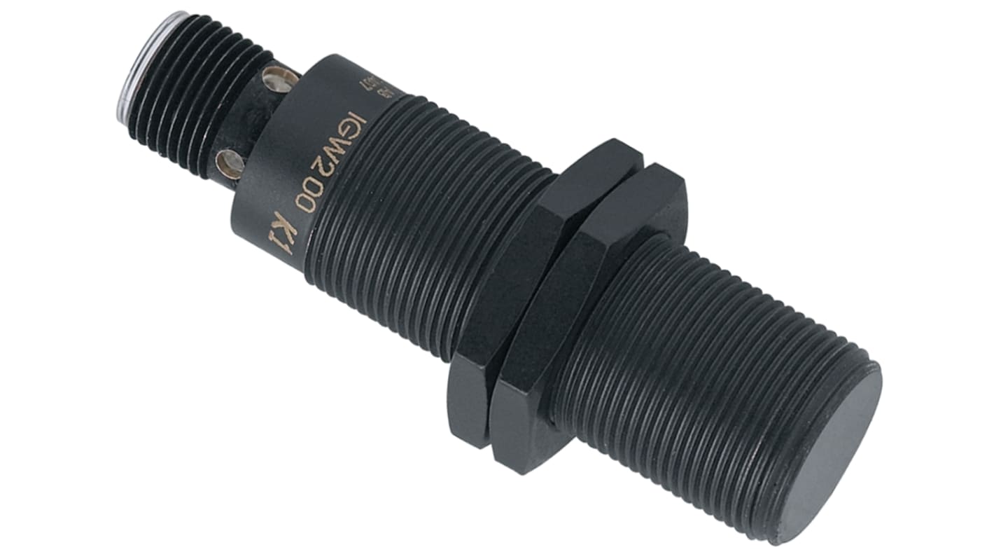 Rs-Online Sensore di prossimità Cilindro filettato ifm electronic M18 rilevamento 5 mm 10 → 30 V c.c