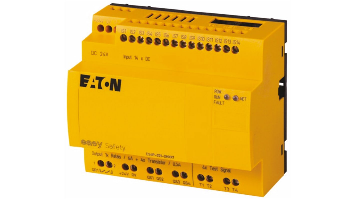 Eaton easySafety Serie ES4P Sicherheitssteuereinheit 14 Eingänge / 9 Ausgänge Kat. 4