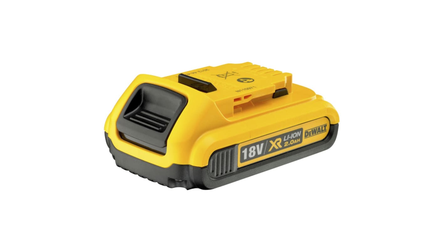 Batteria per utensili elettrici DeWALT Li-Ion da 18V, 2Ah