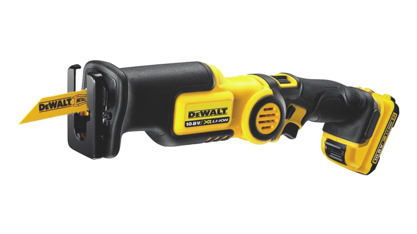DCS310D2 QW DeWALT DCS310D2 Cordless Reciprocating Saw 10.8V Type C Euro Plug RS