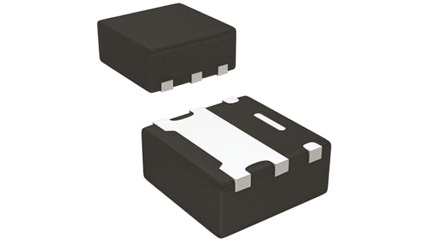 MOSFET Vishay, canale N, 63 mΩ, 5,1 A, SC-75, Montaggio superficiale