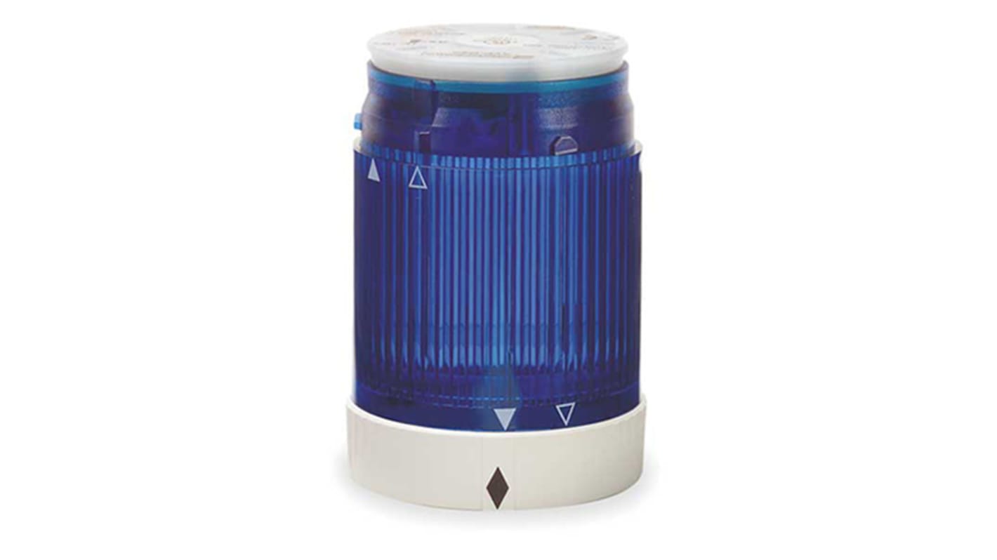 Schneider Electric 氙气警示灯, 120 V 交流电源, Φ50mm底座, 蓝色透镜, XVP系列