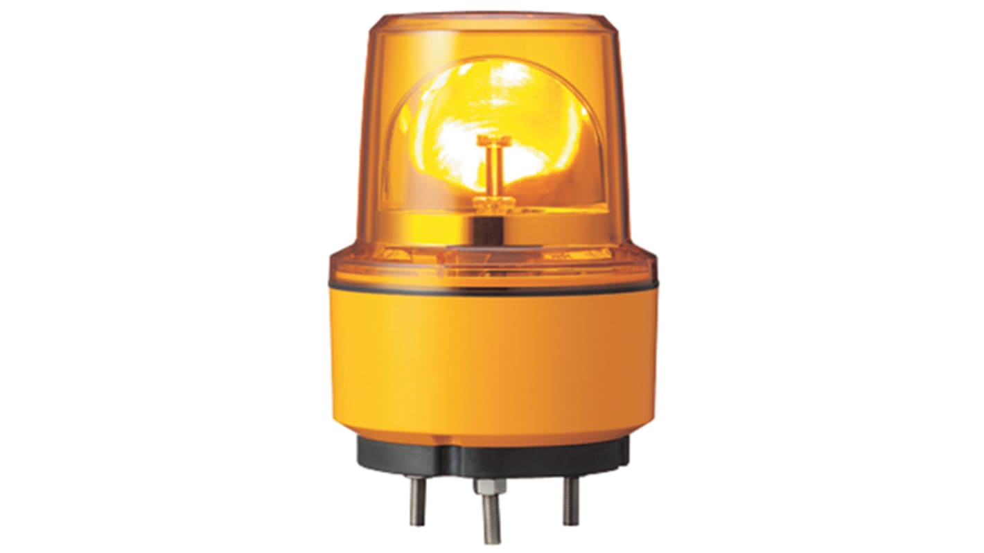 Balise à LED Ambre Schneider Electric série XVR, 12 V c.c.