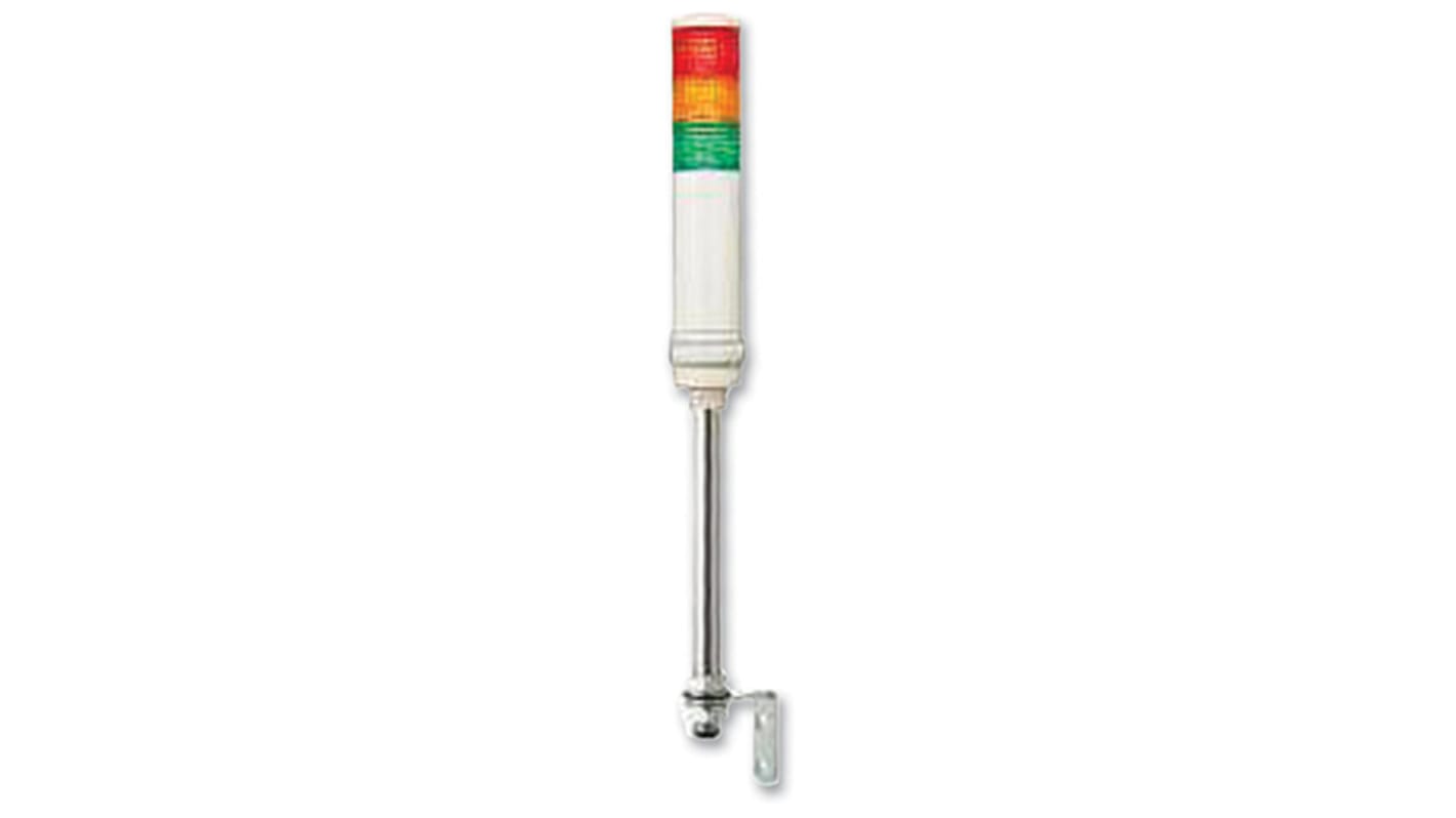 Rs-Online Torretta di segnalazione Schneider Electric 100 → 240 V c.a. LED 3 elementi lenti lenti Arancione rosso