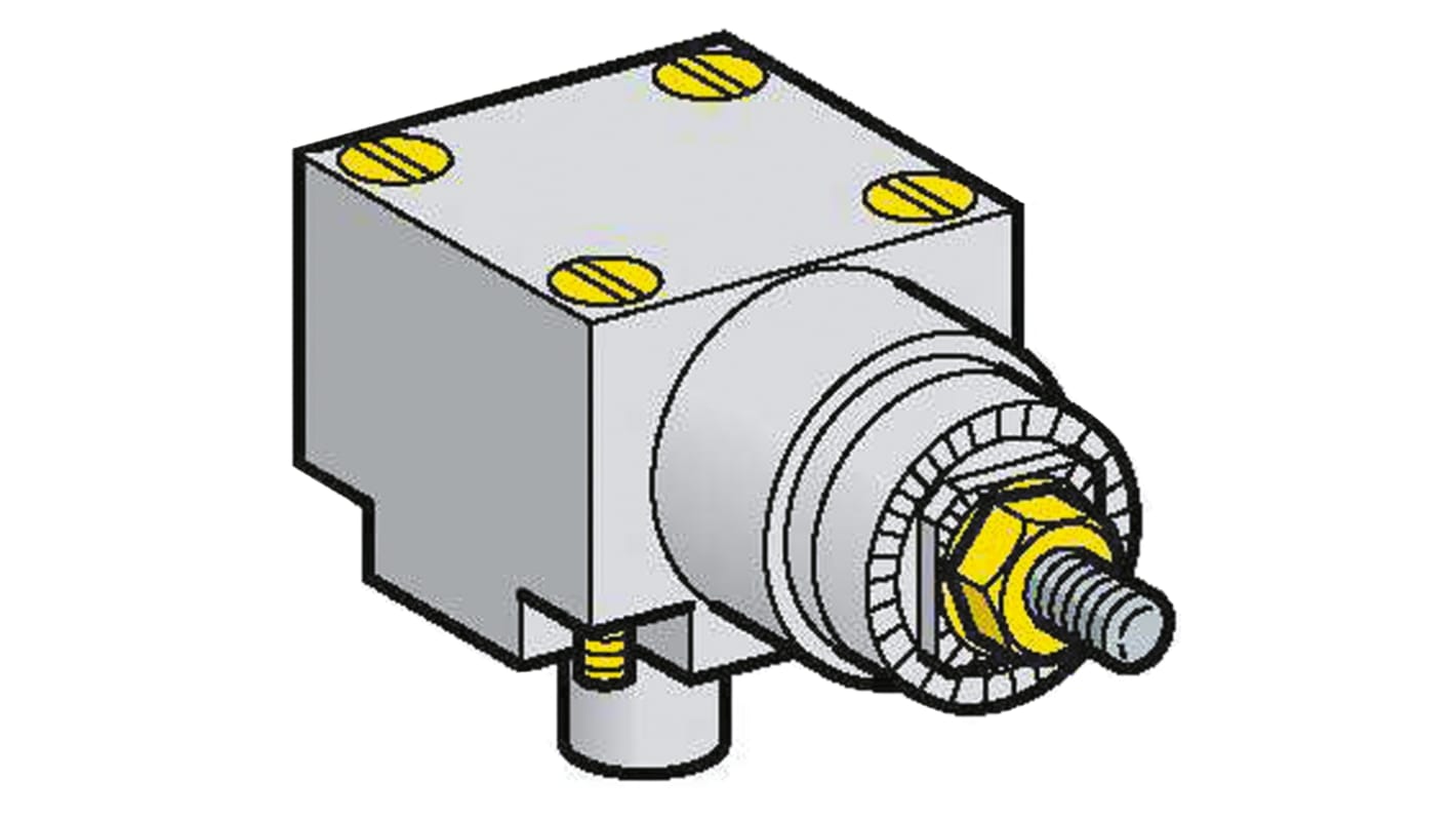 Tête rotative à accrochage Telemecanique Sensors OsiSense XC pour Série 9007, série XCKJ