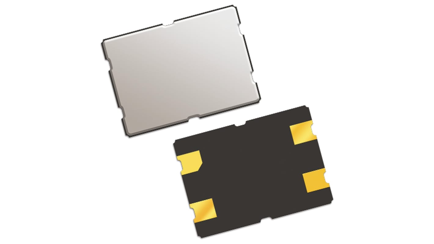 QT Quarztechnik 27MHz Crystal ±10ppm SMD 4-Pin 7.2 x 5.2 x 1.1mm