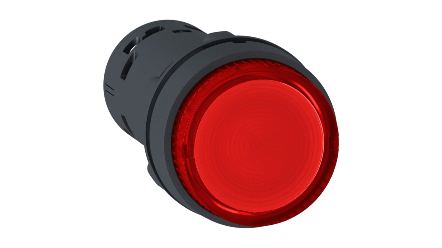 Schneider Electric Harmony XB7 Series Illuminated Push Button, Panel Mount, 22mm Cutout, SPST