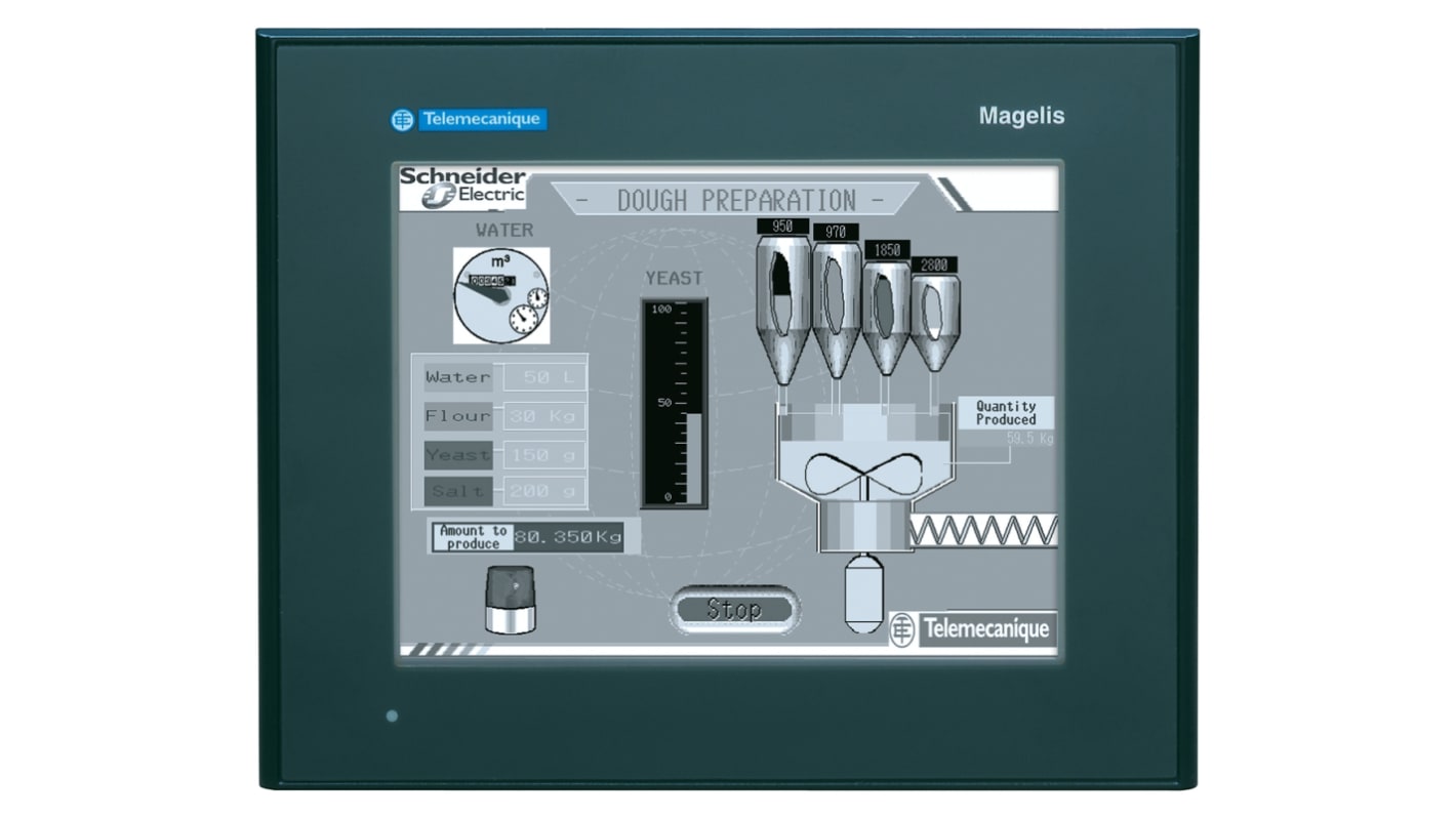 Schneider Electric XBT GT Series Magelis XBTGT Touch Screen HMI - 5.7 in, STN Display, 320 x 240