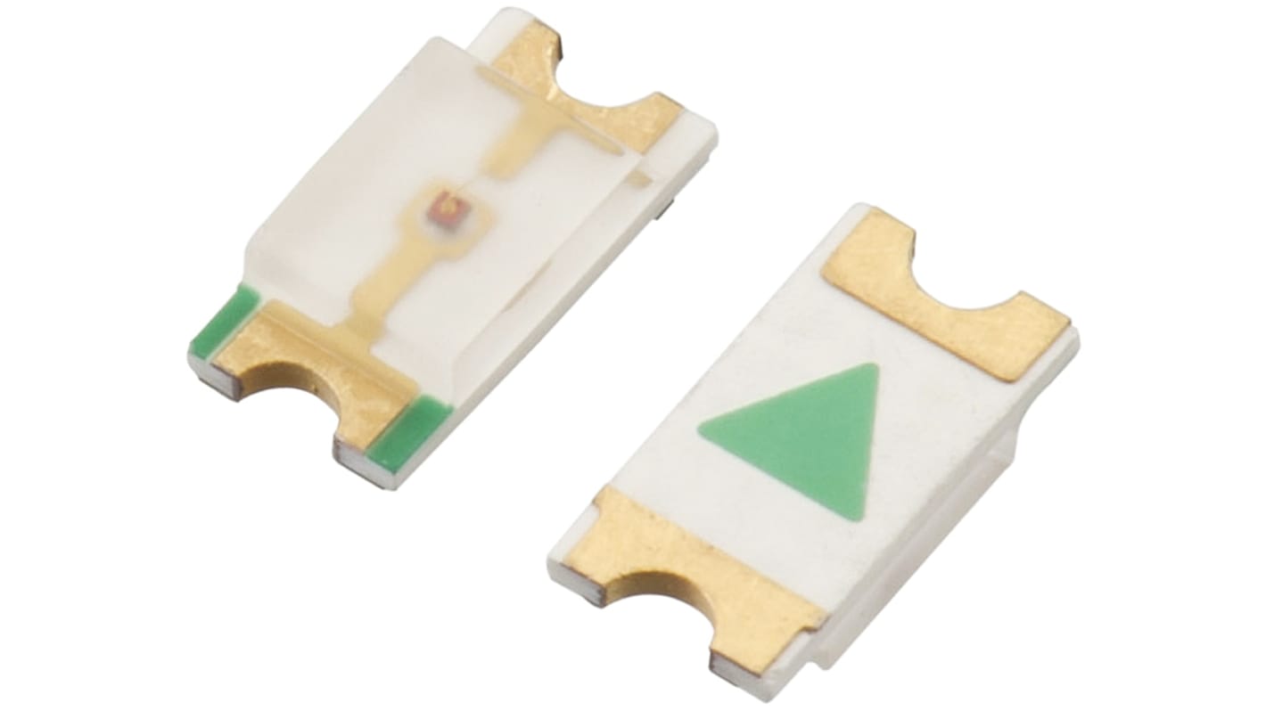 Wurth Elektronik 贴片LED, 绿光, 3216 (1206), 2针, 570 nm, WL-SMCW系列