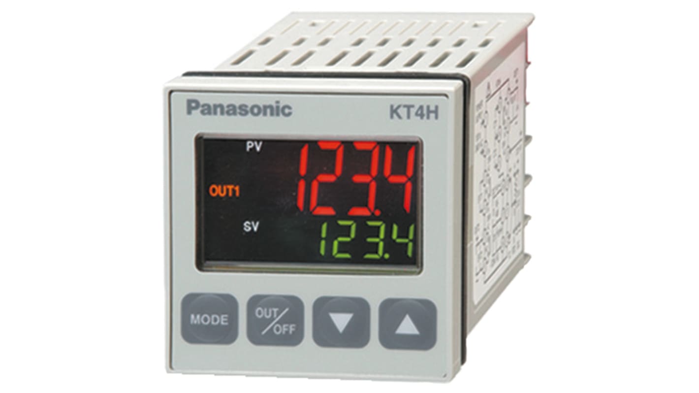 Panasonic KT7 PID Temperaturregler, 1 x Spannung Ausgang, 100 → 240 V ac, 22.5 x 75mm