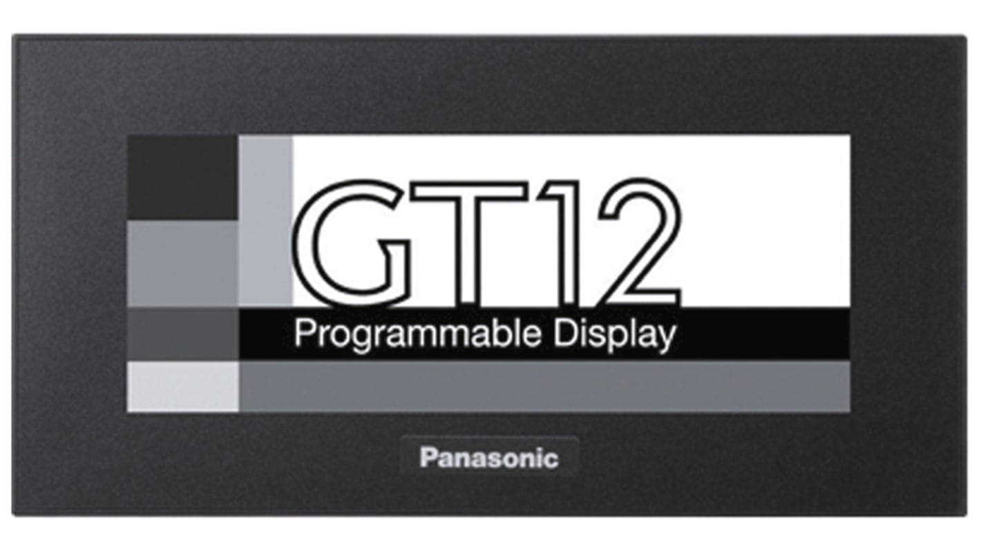 Panasonic GT Series Programmable Display Touch Screen HMI - 4.6 in, LCD Display, 320 x 120pixels
