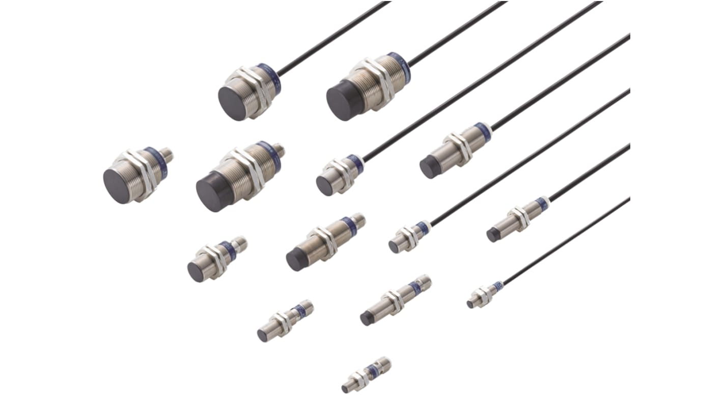 Panasonic Inductive Barrel-Style Proximity Sensor, M8 x 1, 1.5 mm Detection, PNP Output, 12 → 24 V dc, IP67