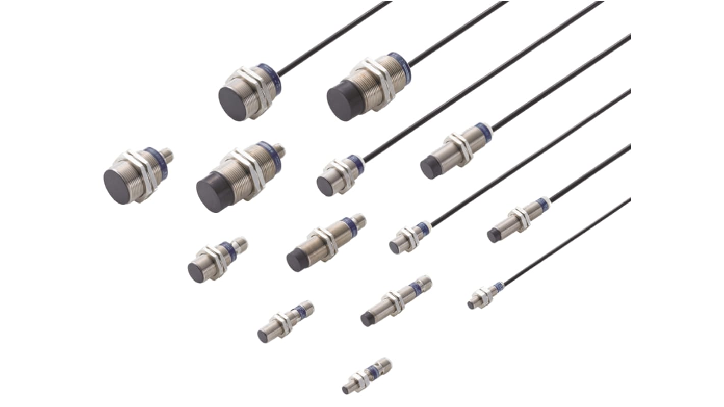 Panasonic Inductive Barrel-Style Proximity Sensor, M8 x 1, 1.5 mm Detection, 12 → 24 V dc, IP67