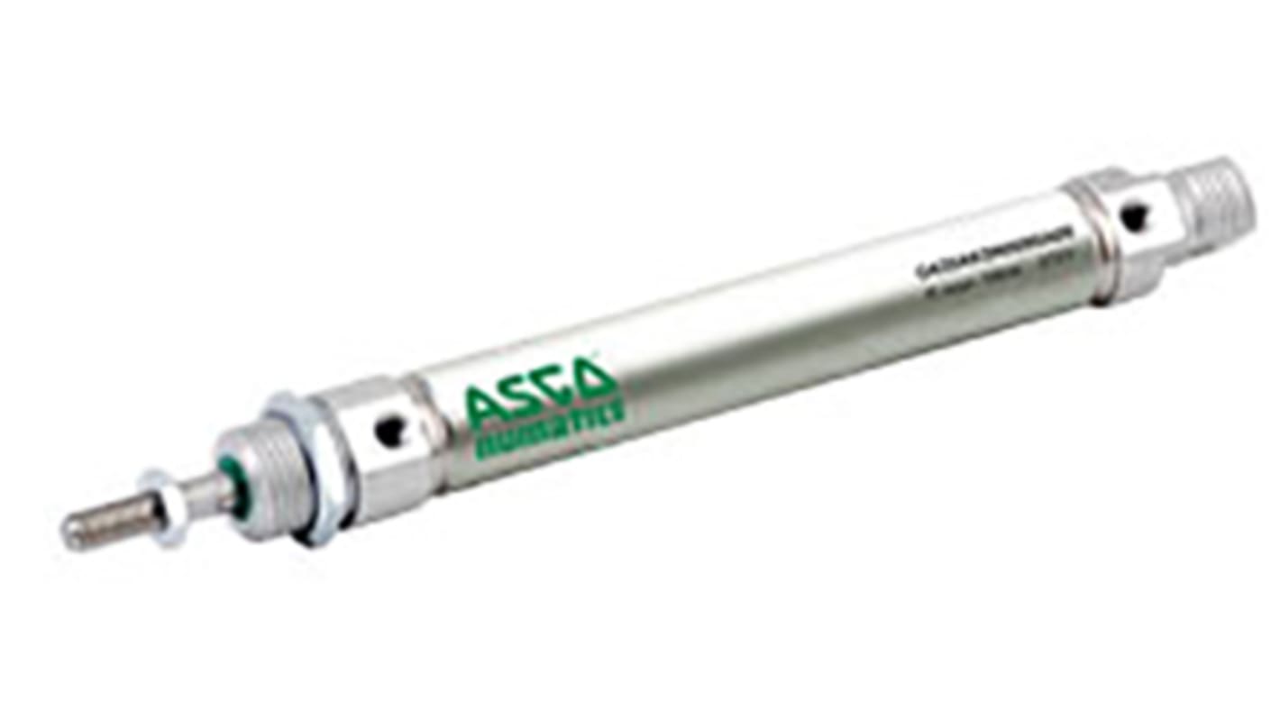 EMERSON – ASCO Pneumatic Roundline Cylinder 16mm Bore, 80mm Stroke, 435 Series, Double Acting