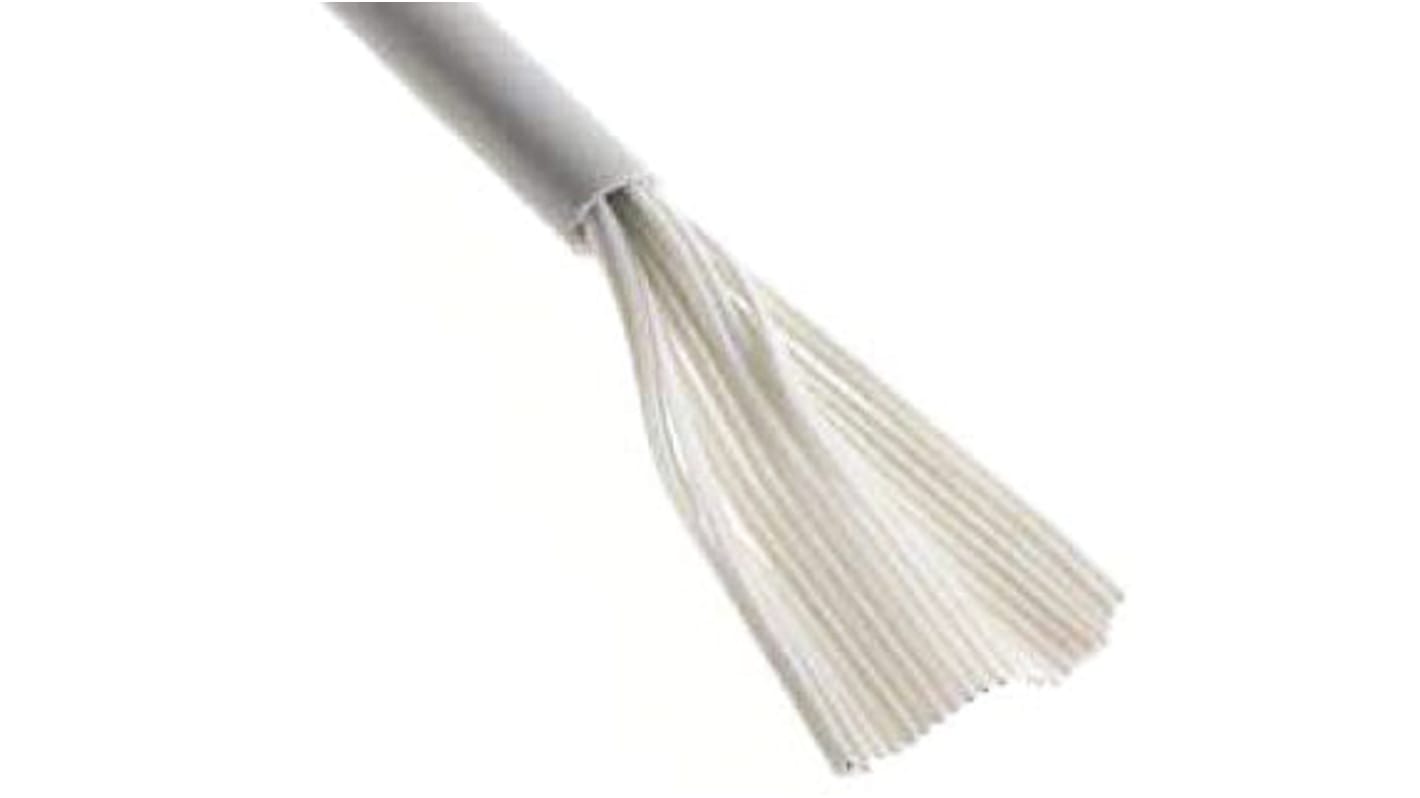 3M 1.27mm间距15路灰排线, 28 AWG