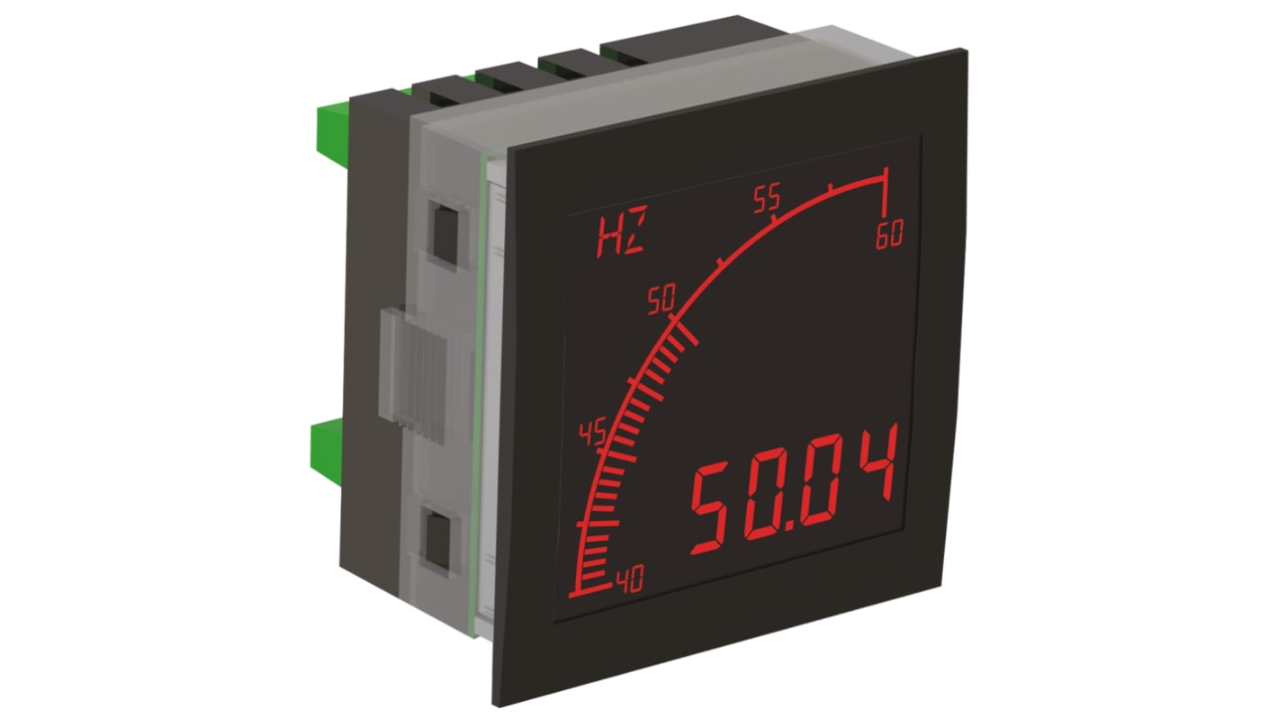 Trumeter APM LCD Digital Panel Multi-Function Meter for Frequency, 68mm x 68mm