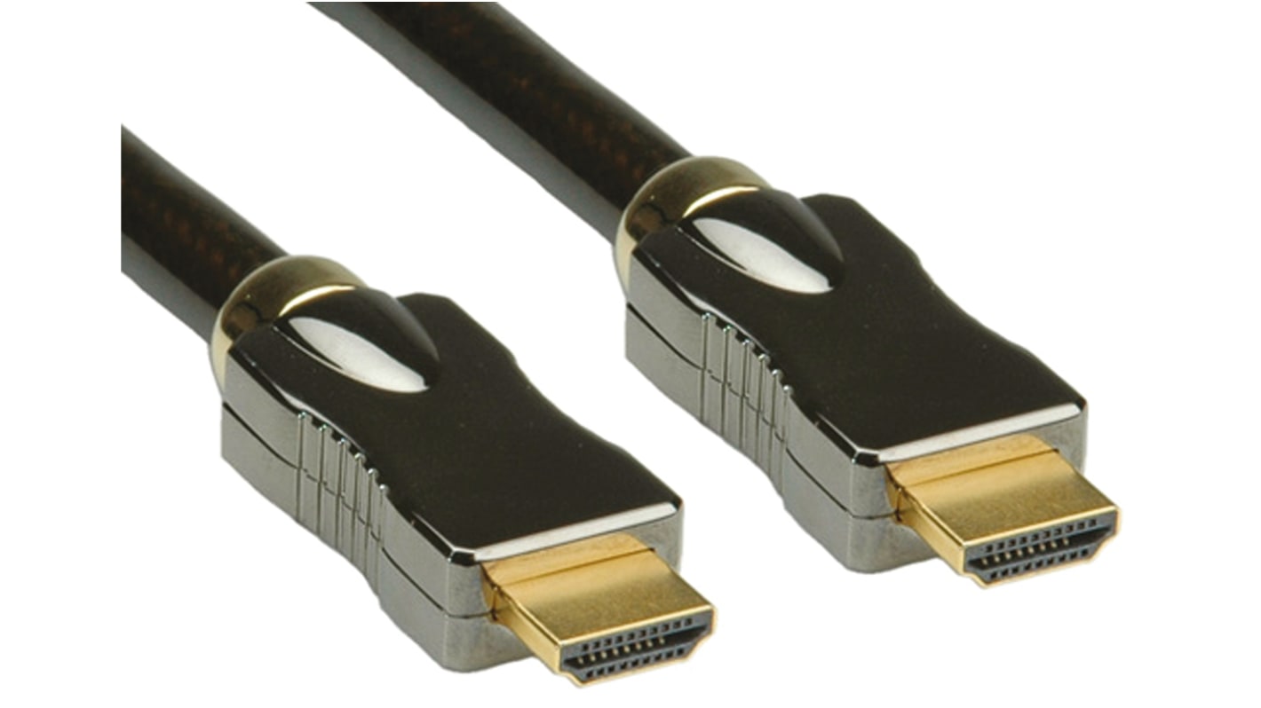 Roline, 2m Male HDMI Ethernet to Male HDMI Ethernet