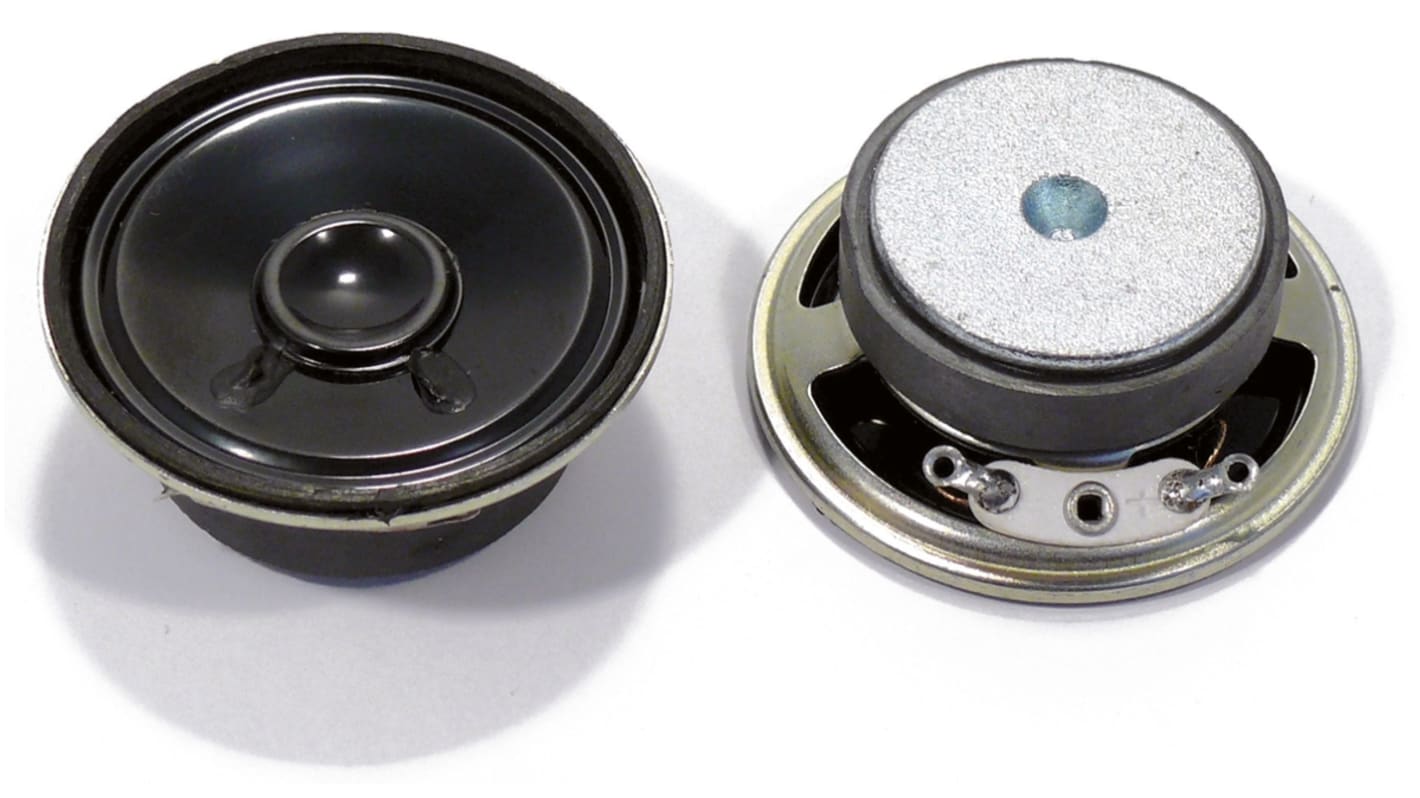 Visaton 45mm dia 1W nom Mid Range Speaker Driver, 8Ω, 300 Hz → 14 kHz