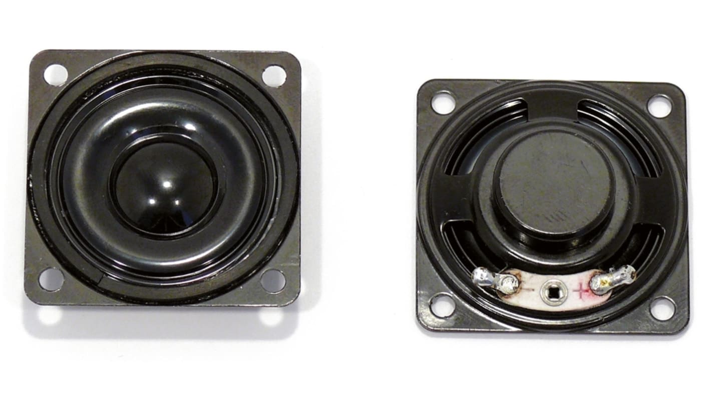 Visaton 中频扬声器喇叭, 8Ω, 500mW, Φ39mm, 8 cm (3 in) 和以下, 圆形, 300 Hz → 20 kHz
