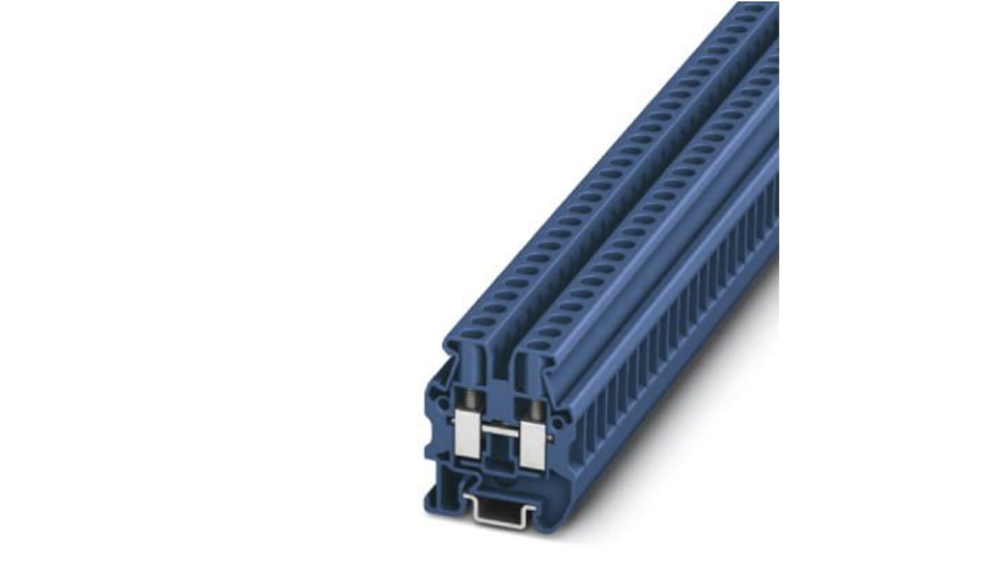 Phoenix Contact 3248031 MUT 2.5 BU Series Blue, 2.5mm², Single-Level, Screw Termination