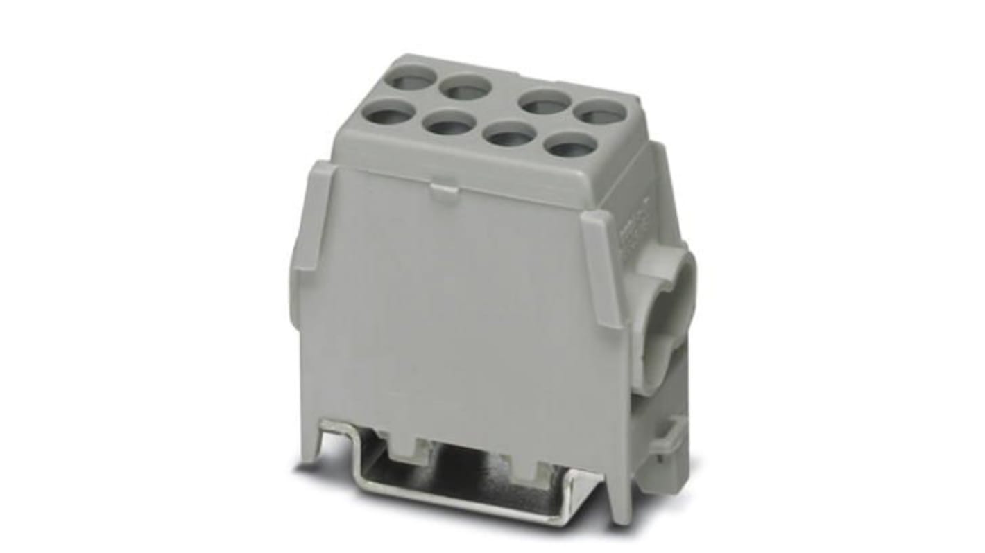 Morsetto senza fusibile Phoenix Contact, Grigio, livello Singolo, 101A