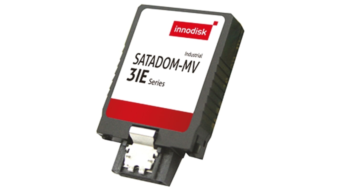 InnoDisk 64 GB固态硬盘 SSD, SATA III接口, 工业用, SATA DOM, 3ME, MLC