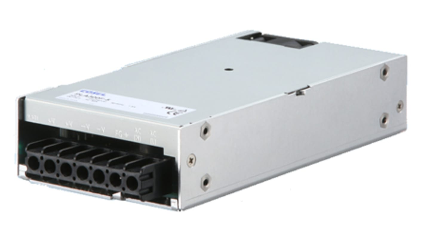 Cosel Switching Power Supply, PLA300F-24, 24V dc, 12.5A, 300W, 1 Output, 85 → 264V ac Input Voltage