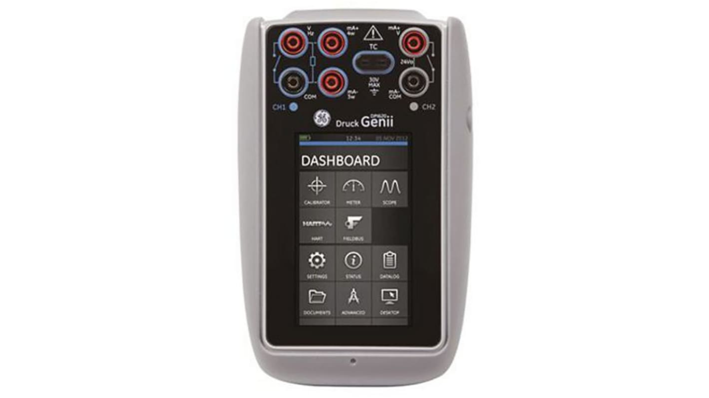 Druck Genii Multi Function Calibrator, 300mA, 600V, 84 x 195 x 42mm