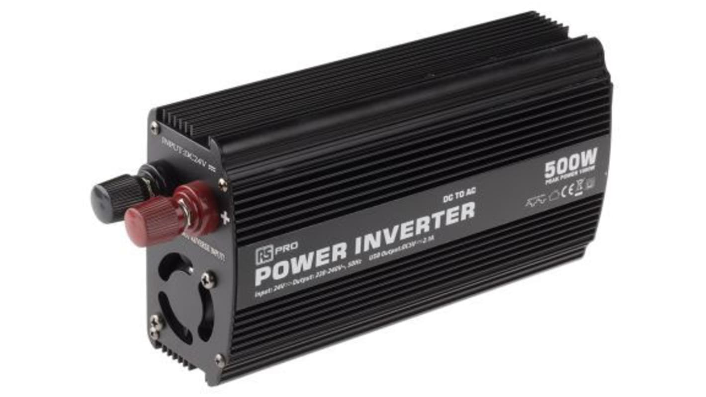 Inverseur de courant, Onde sinusoïdale modifiée, 12V c.c. / 230V c.a. - 500W