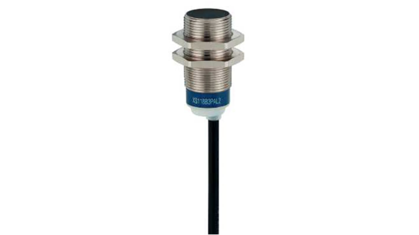 Telemecanique Sensors誘導 近接センサ 範囲： 8 mm ,M18 埋込型 ,1kHz ,12 → 48 V dc