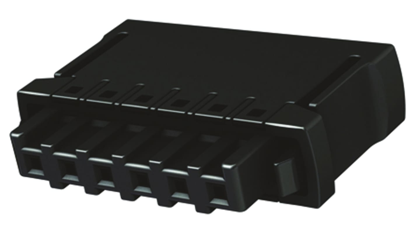 HARTING 2.54mm Pitch 7 Way Vertical Pluggable Terminal Block, Plug, Cable Mount, Screw Termination