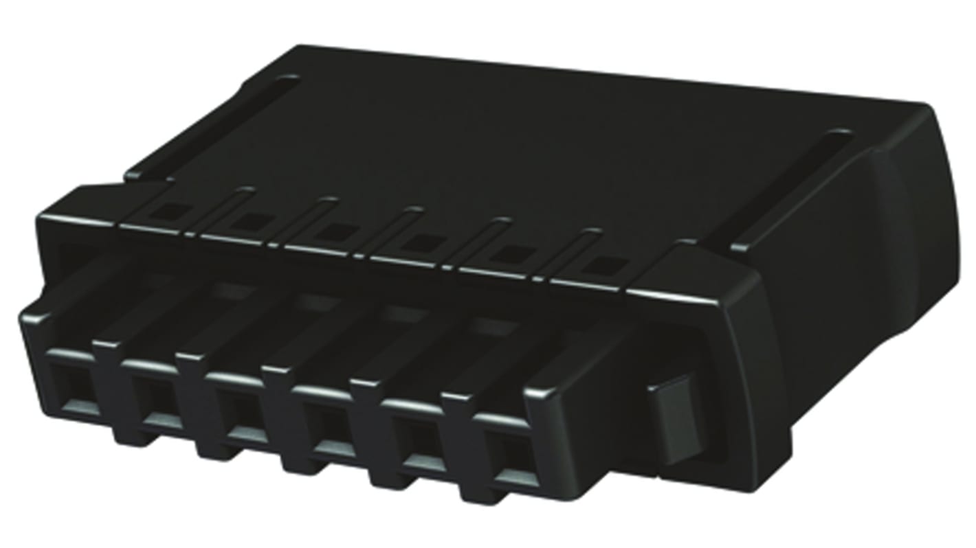 HARTING 2.54mm Pitch 8 Way Vertical Pluggable Terminal Block, Plug, Cable Mount, Screw Termination