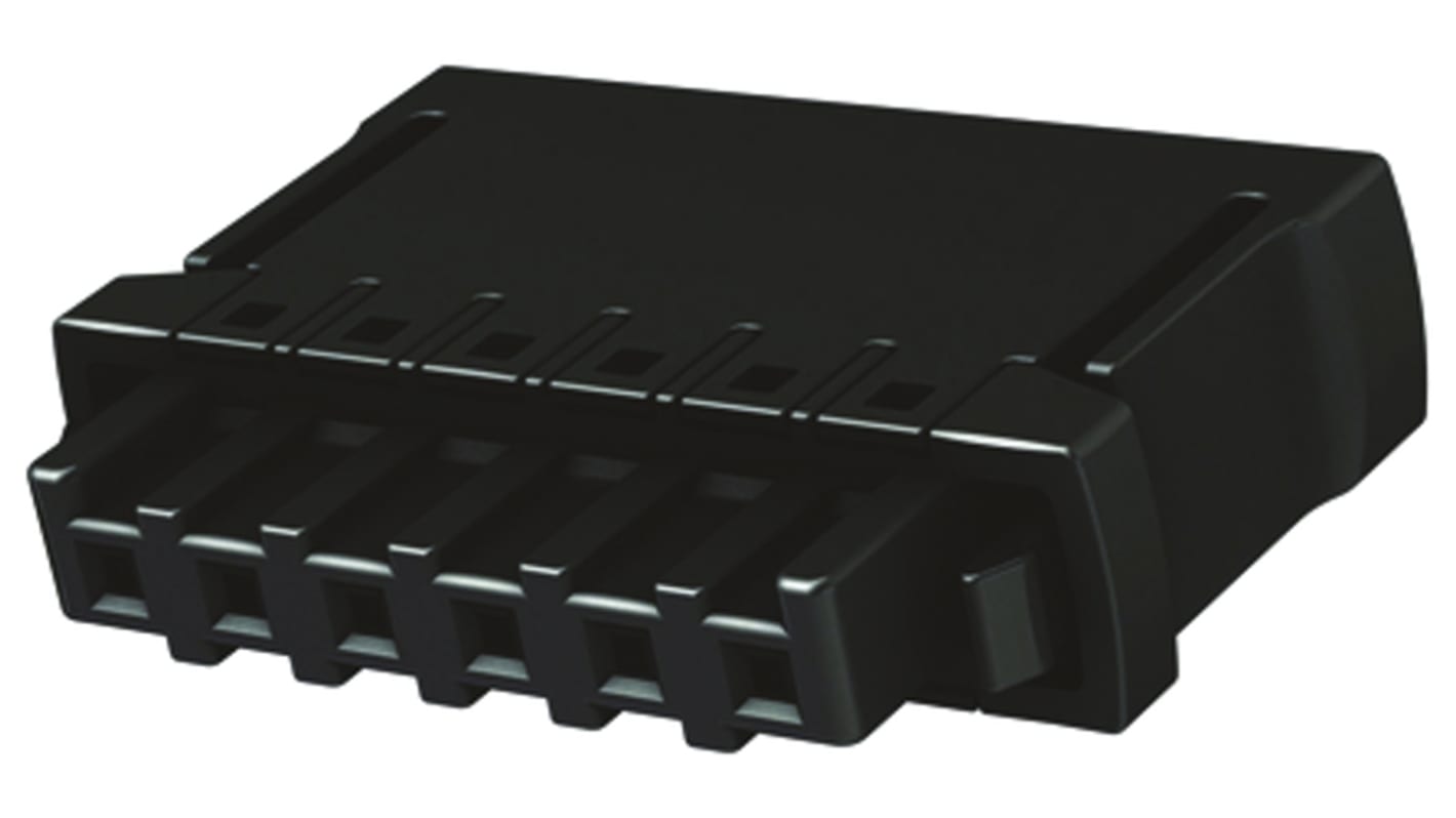 Harting プラグ式端子台, Har-Flexiconシリーズ, 2.54mmピッチ , 1列, 9極, 黒