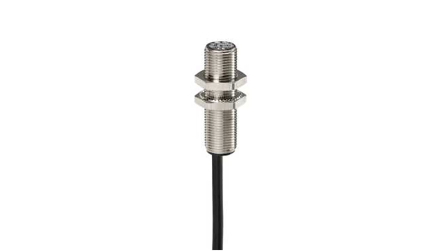 Telemecanique Sensors Inductive Barrel Proximity Sensor, M12, 2 mm Detection, NPN NO, 12 → 24 V dc