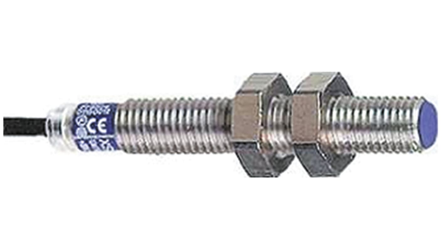 Rs-Online Sensore di prossimità Cilindro filettato Telemecanique Sensors M8 rilevamento 2 5 mm 12 → 48 V c.c