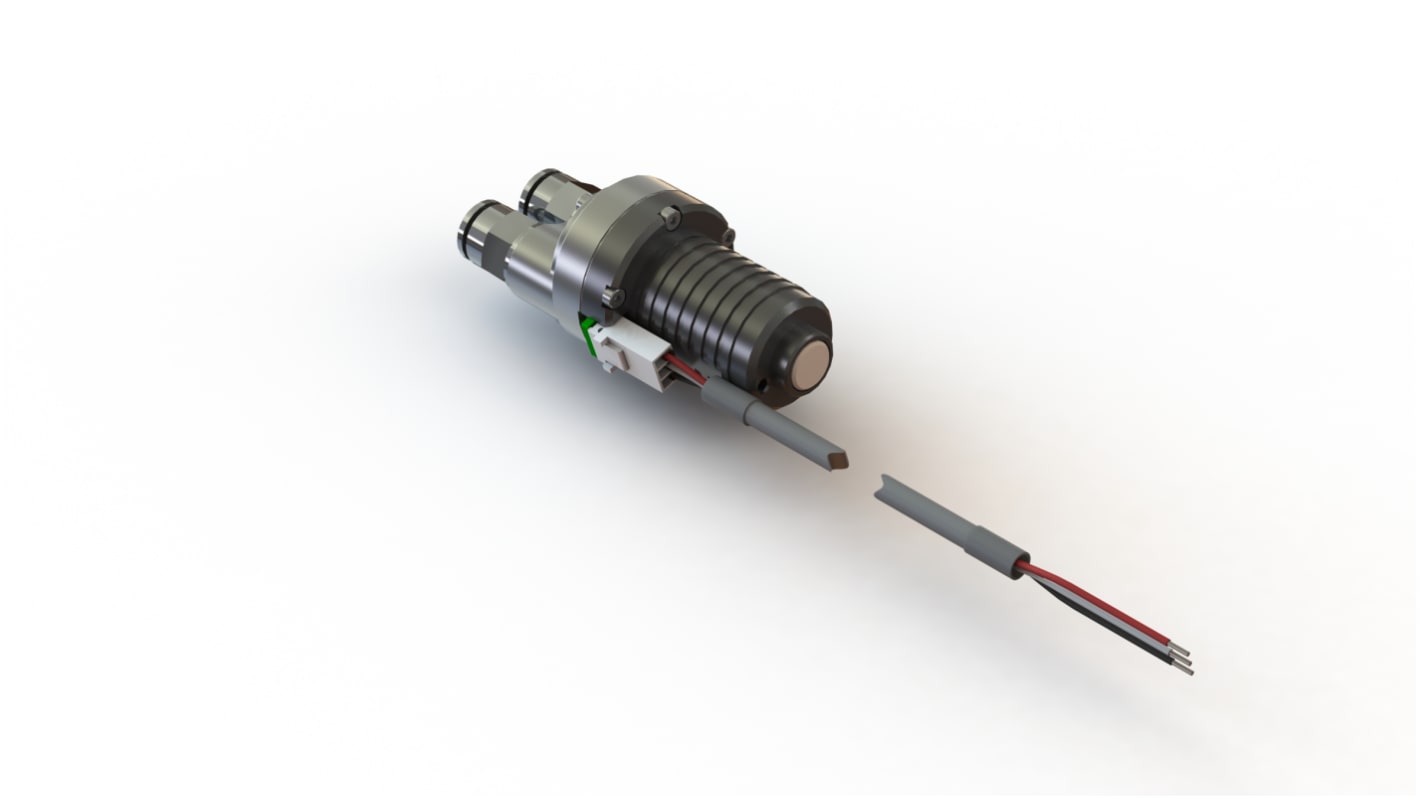 RS PRO 6 → 28V 10bar Direct drive, Seal-less Coupling Micro External Gear Pump Water Pump, 400ml/min