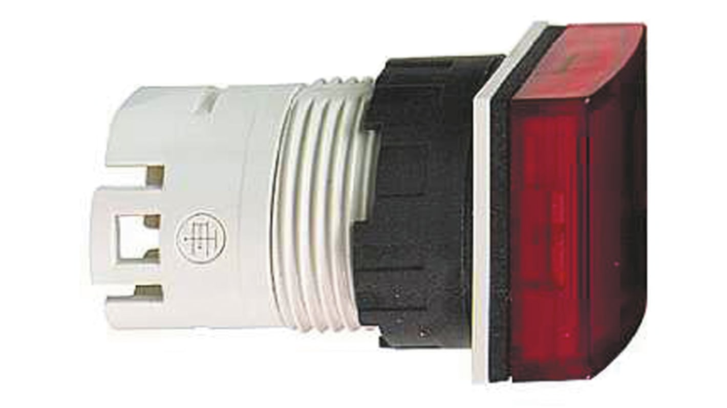Cabezal de luz piloto Schneider Electric ZB6CV4 Rojo, Montaje , Montaje en panel