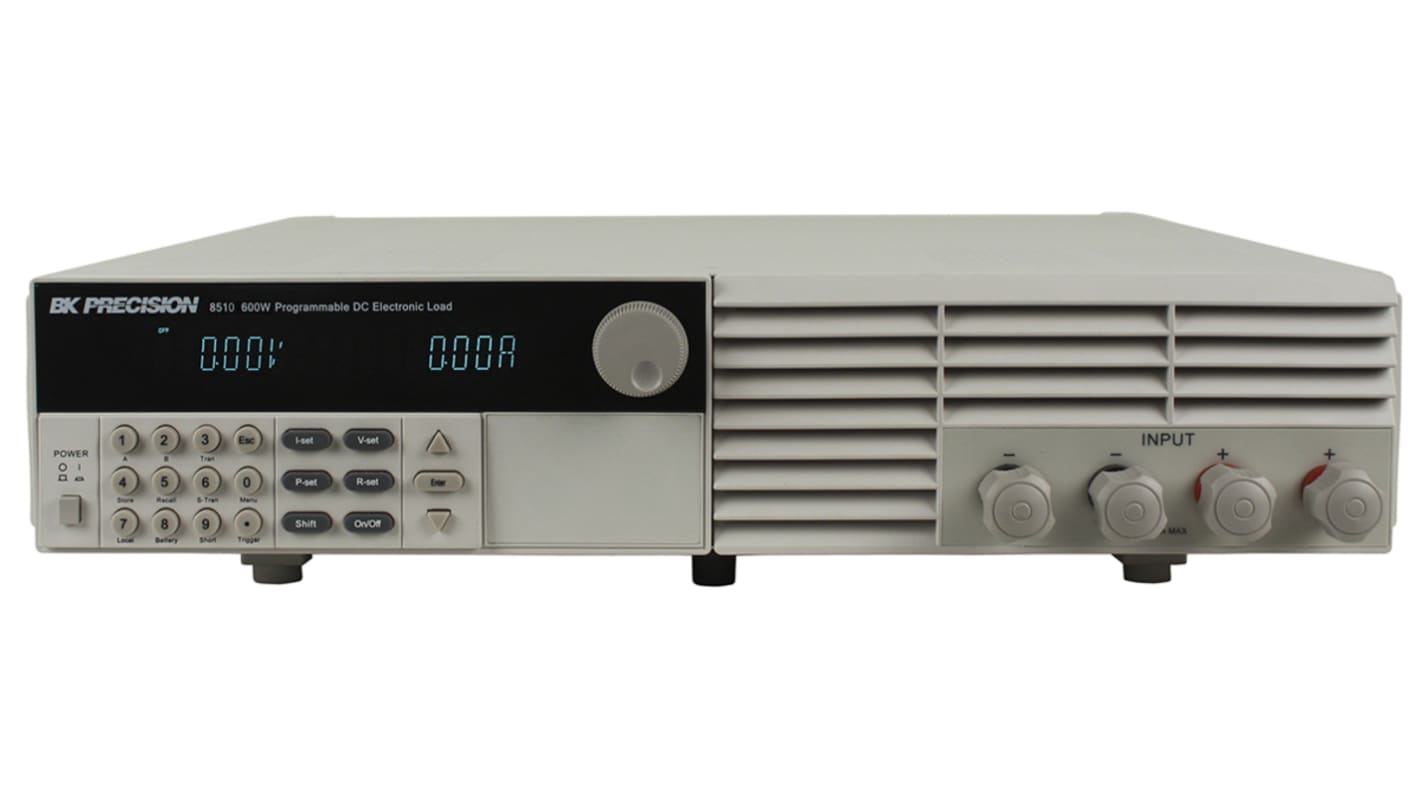 BK Precision 8500 Series Electronic DC Load, 0.1 → 120 V, 0 → 120 A