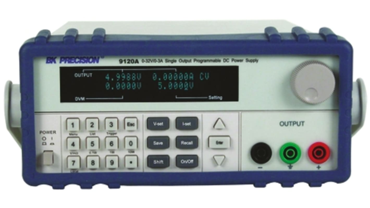 Alimentation de laboratoire, 0 → 32V, 0 → 3A, 1 sortie 96W