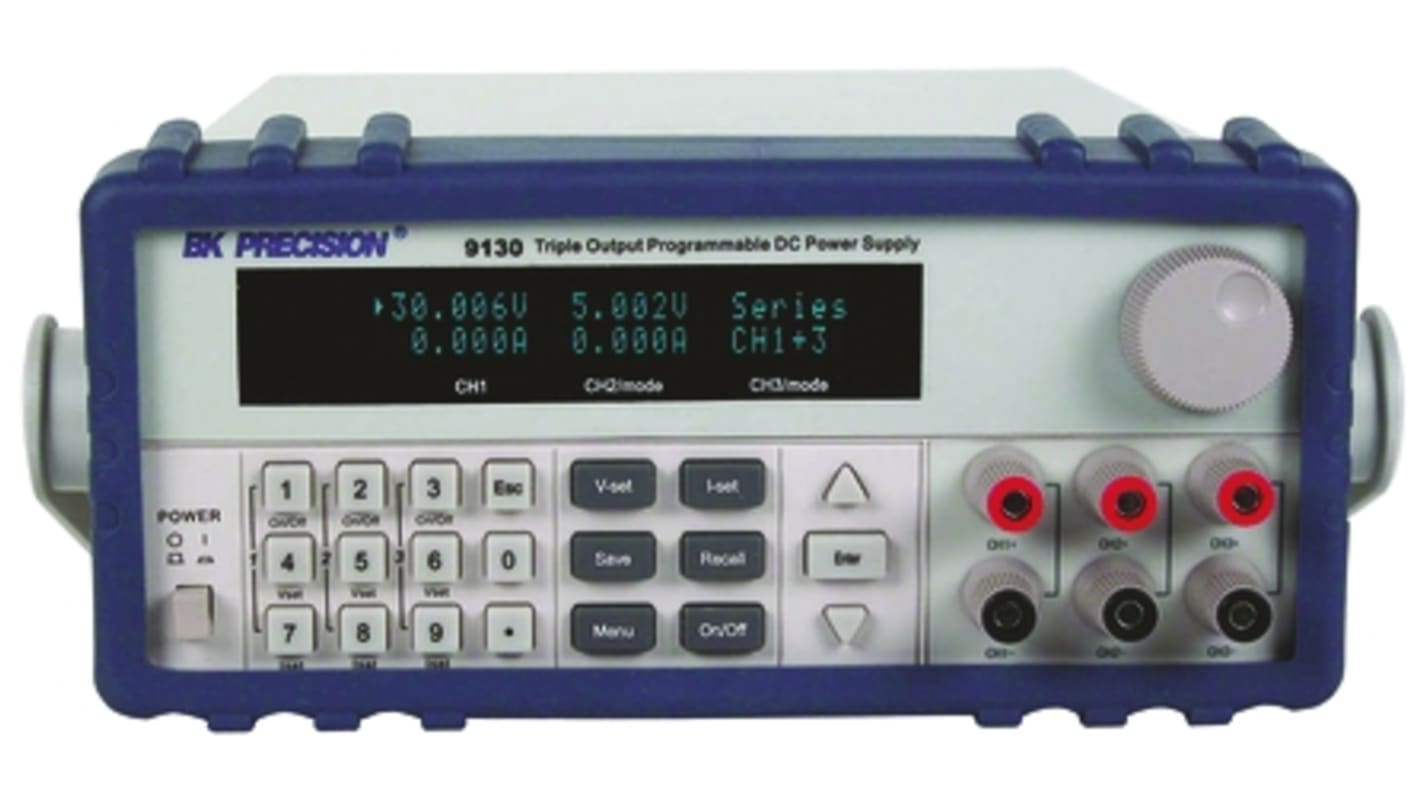 Zasilacz laboratoryjny 0 → 3 (1 & 2) V, 0 → 5 (3) V 0 → 3A BK Precision 195W