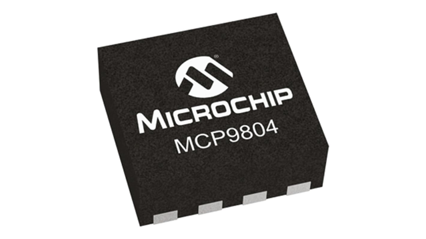 Microchip Temperature Converter, Digital Output, Surface Mount, Serial-I2C, SMBus, ±1°C, 8 Pins