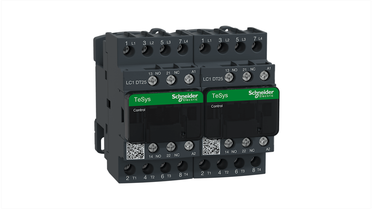 Stycznik odwrotny 120 V AC Schneider Electric styki: 4 25 A 4NO Śruba LC2DT25G7