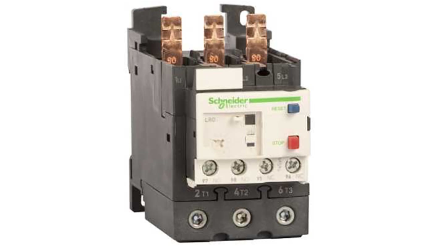 Schneider Electric LRD Thermal Overload Relay, 65 A Contact Rating, TeSys