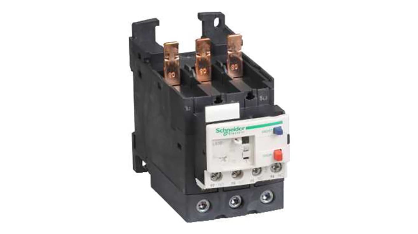 Schneider Electric LR3D Thermal Overload Relay, 50 A Contact Rating, TeSys