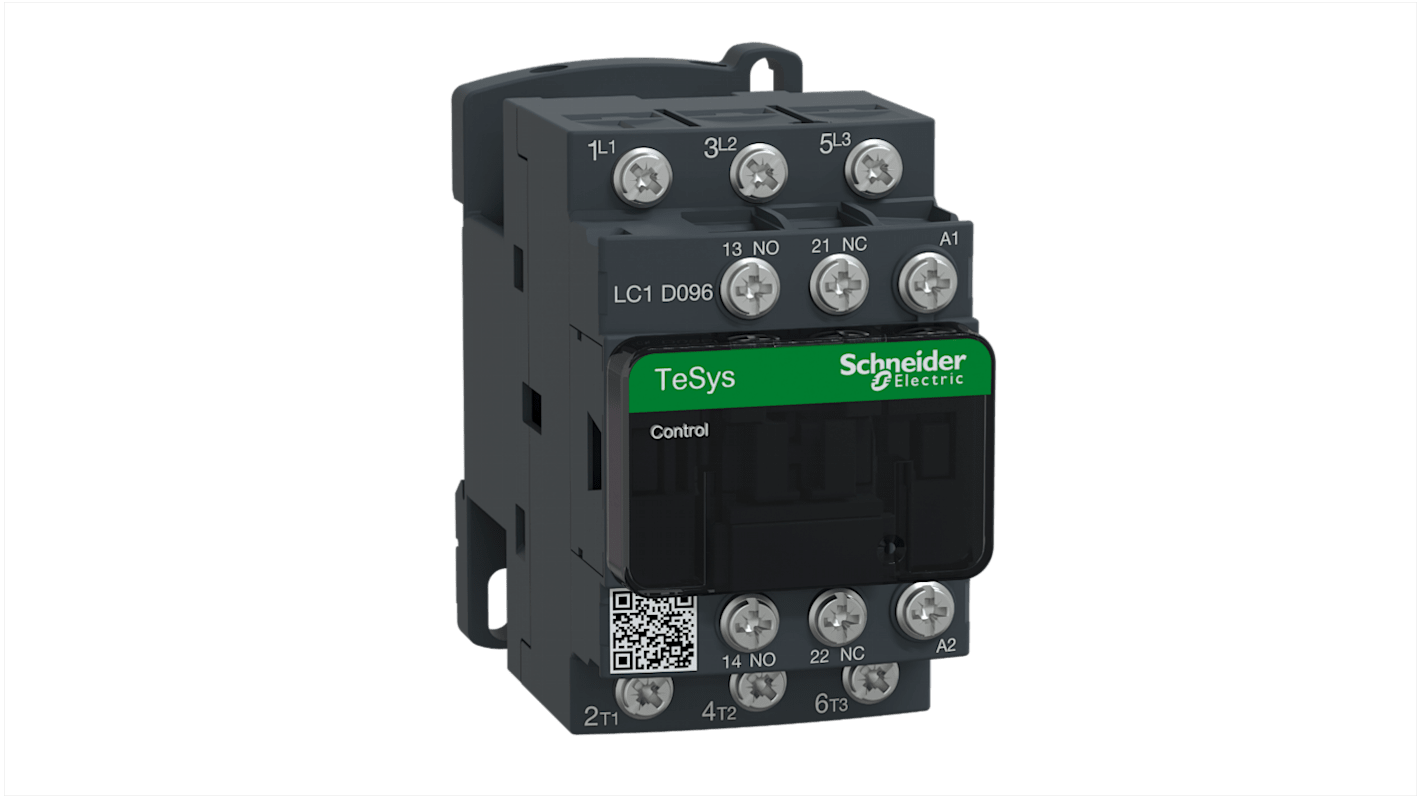 Schneider Electric TeSys D LC1D Contactor, 230 V ac Coil, 3-Pole, 9 A, 4 kW, 3NO, 300 V dc, 690 V ac