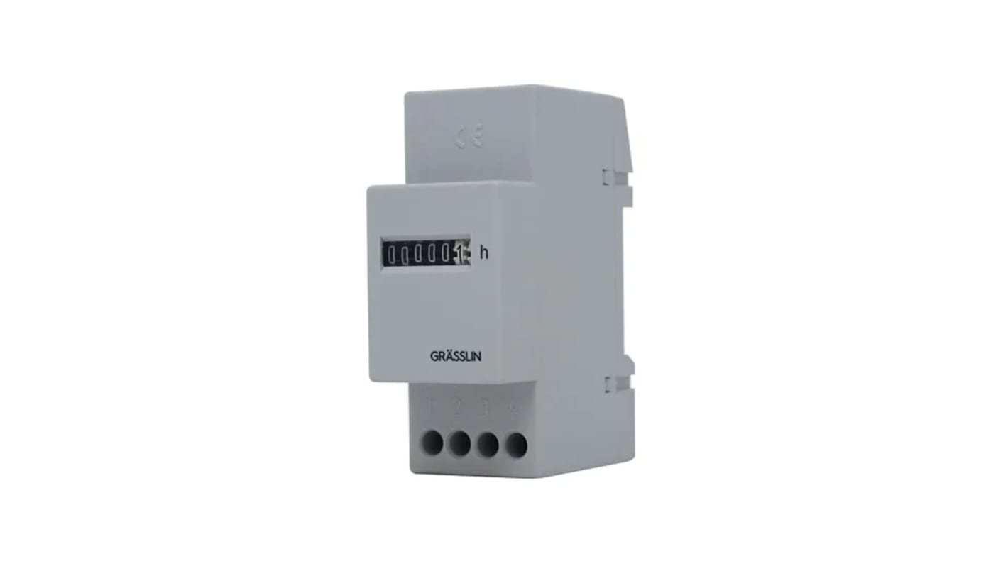 Rs-Online Contatore Grasslin Ore 7 cifre 220 → 240 V c.a